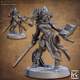 Blasphemia Cultist 3D-printed model